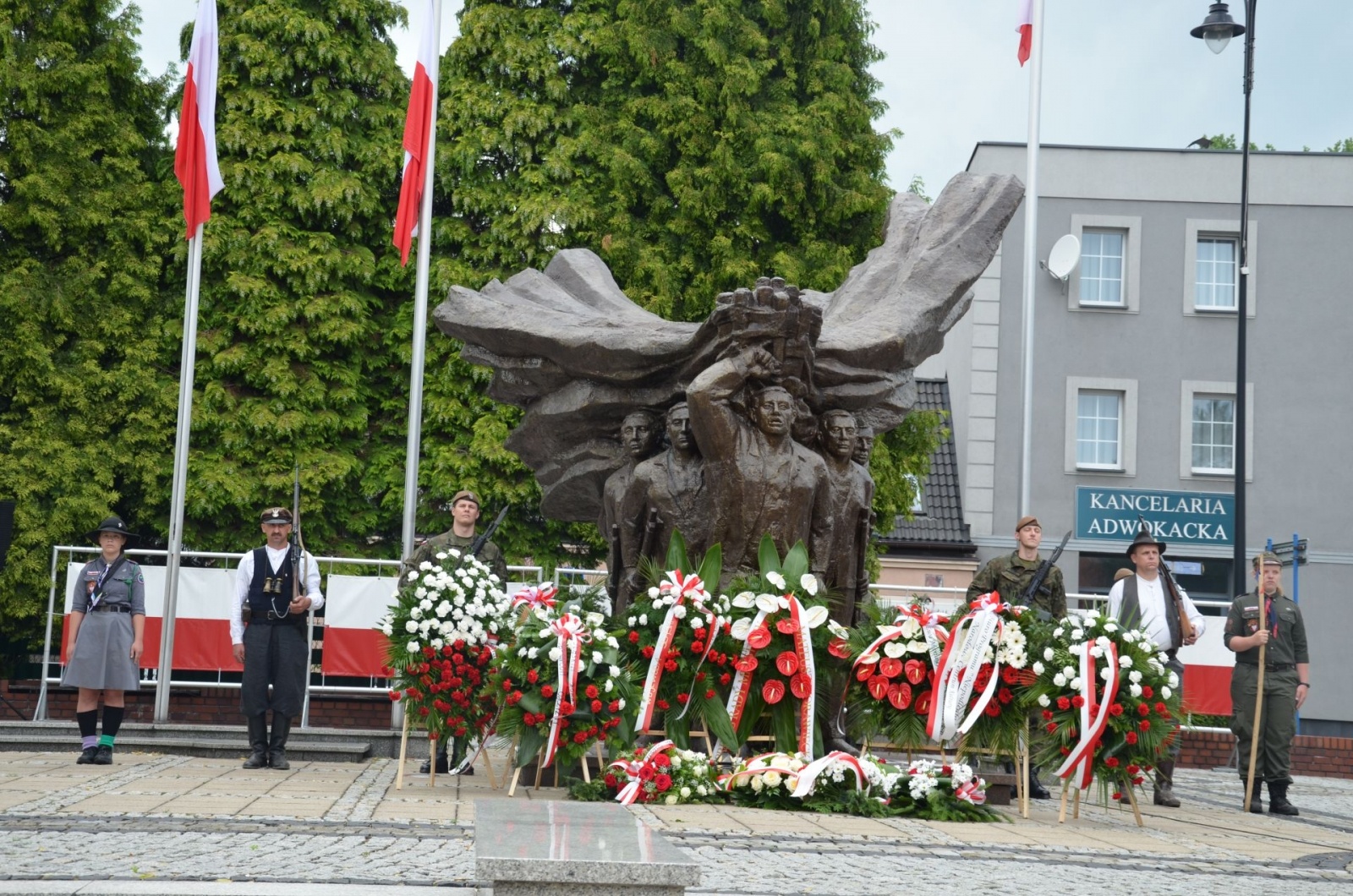 Zdjęcie w galerii na portalu naszwodzislaw.com: 100 lat temu Górny Śląsk powrócił do Polski. Za nami uroczyste obchody wiadomości z regionu