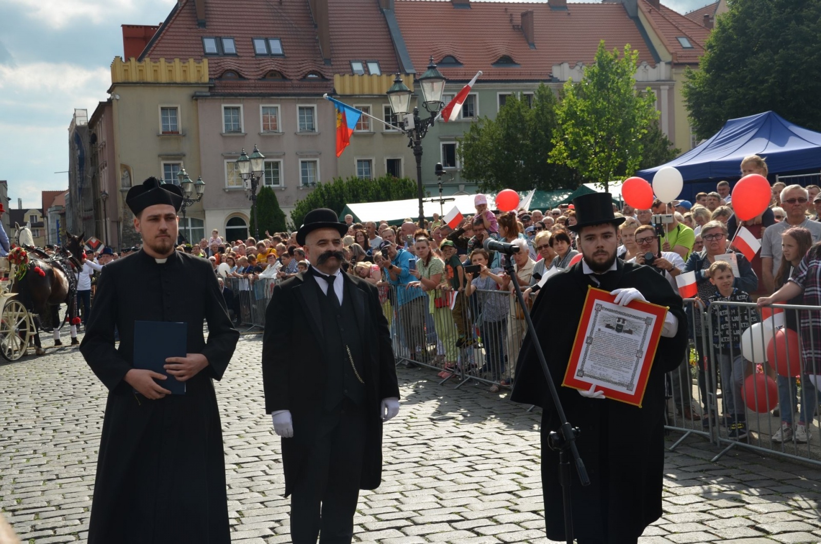 Zdjęcie w galerii na portalu naszwodzislaw.com: 100 lat temu Górny Śląsk powrócił do Polski. Za nami uroczyste obchody wiadomości z regionu
