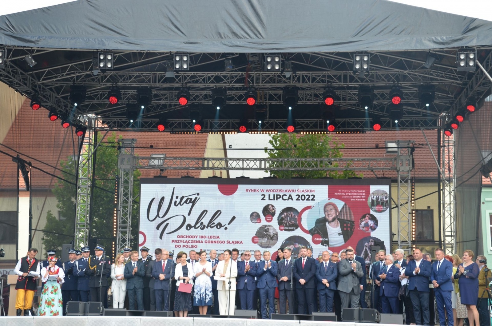 Zdjęcie w galerii na portalu naszwodzislaw.com: 100 lat temu Górny Śląsk powrócił do Polski. Za nami uroczyste obchody wiadomości z regionu