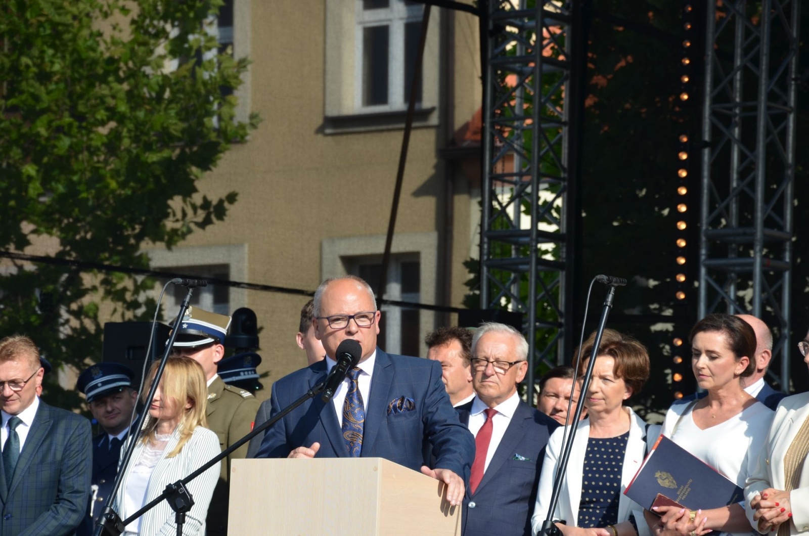 Zdjęcie w galerii na portalu naszwodzislaw.com: 100 lat temu Górny Śląsk powrócił do Polski. Za nami uroczyste obchody wiadomości z regionu