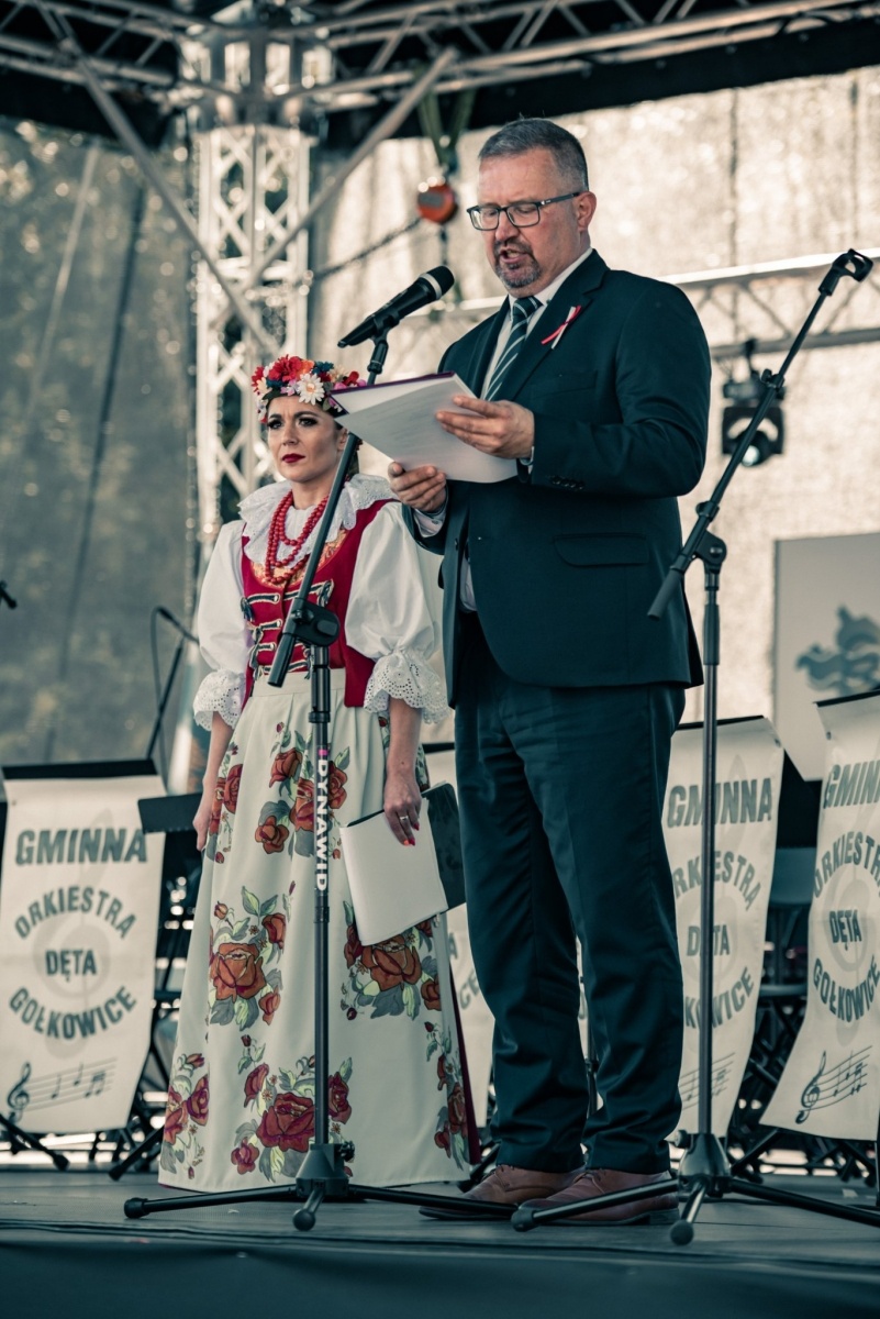 Zdjęcie w galerii na portalu naszwodzislaw.com: Godnie uczcili 100-lecie przyłączenia ziem gminy Godów do Polski wiadomości z regionu