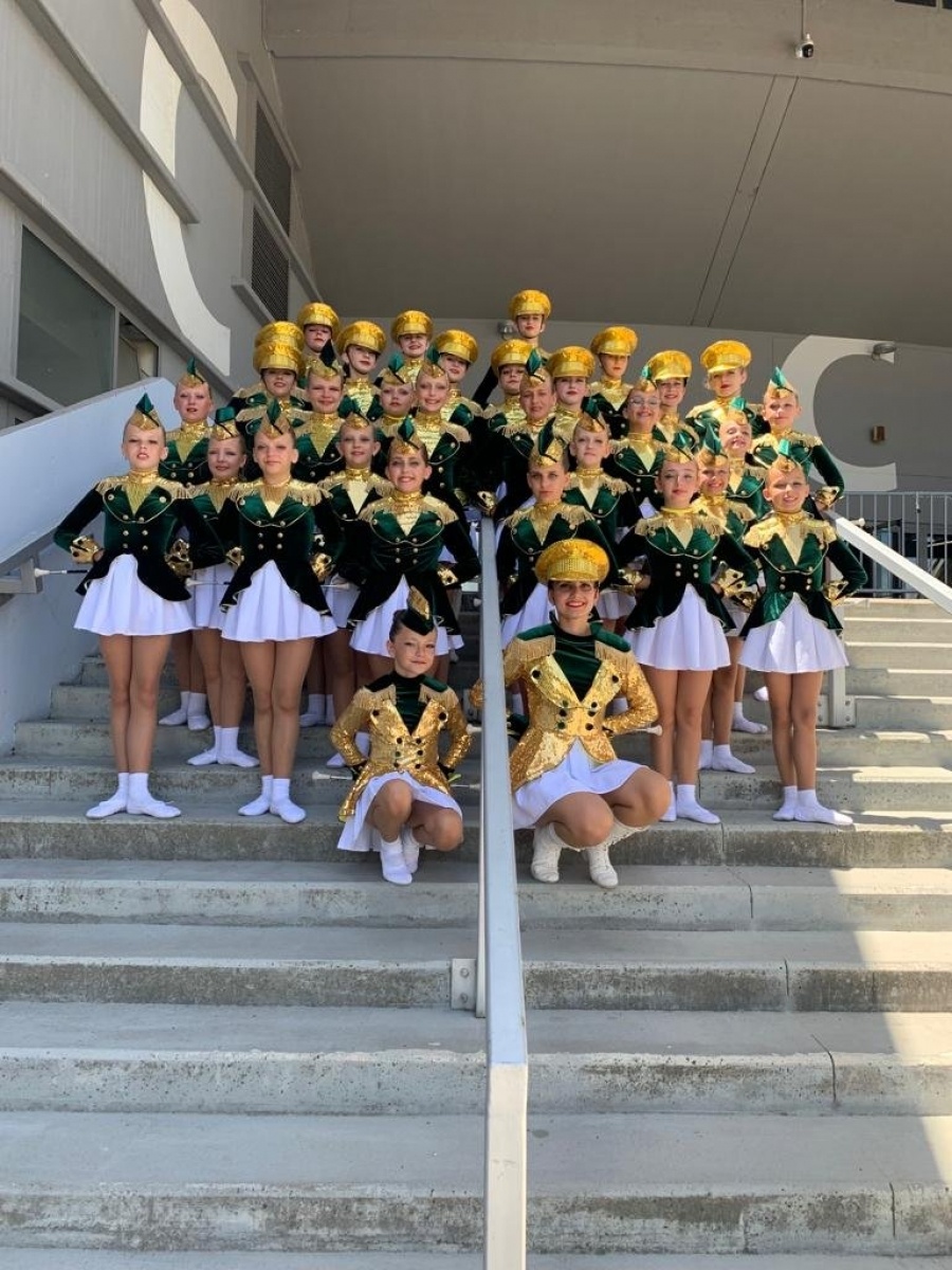 Zdjęcie w galerii na portalu naszwodzislaw.com: Sukcesy radlińskich mażoretek w Zadarze wiadomości z regionu