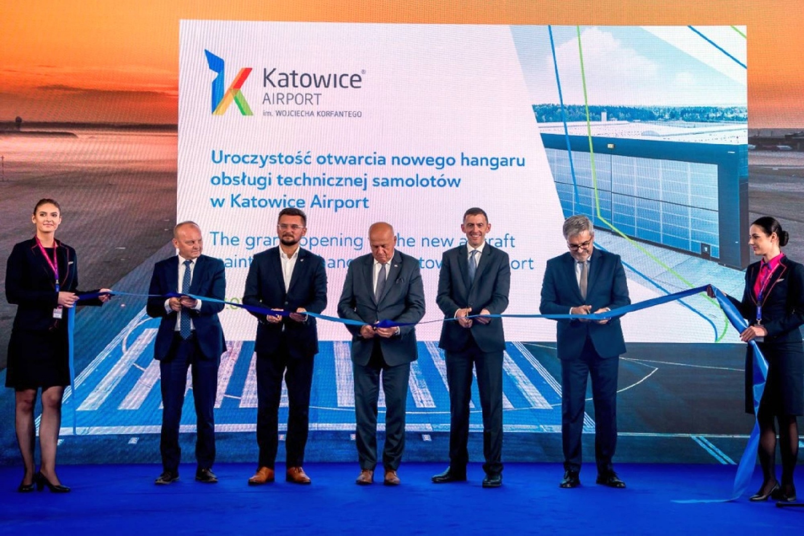 Zdjęcie w galerii na portalu naszwodzislaw.com: Nowa inwestycja w Międzynarodowym Porcie Lotniczym w Katowicach wiadomości z regionu