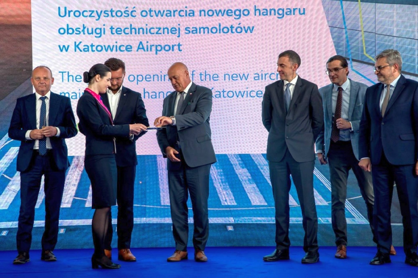 Zdjęcie w galerii na portalu naszwodzislaw.com: Nowa inwestycja w Międzynarodowym Porcie Lotniczym w Katowicach wiadomości z regionu