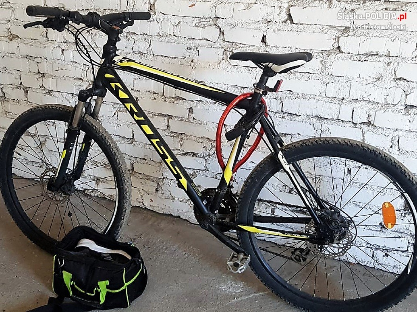 Zdjęcie w galerii na portalu naszwodzislaw.com: Właściciel roweru poszukiwany wiadomości z regionu