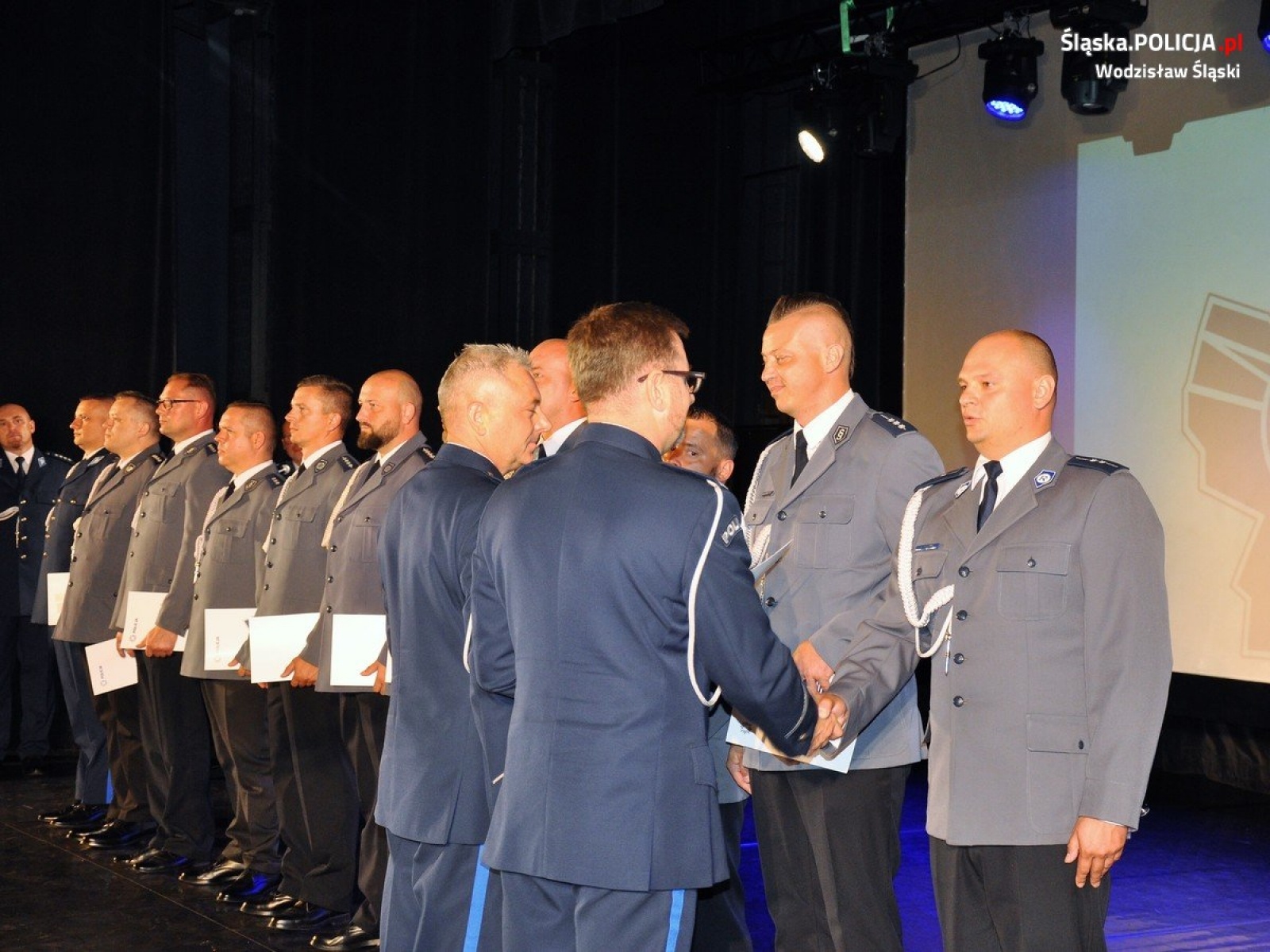 Zdjęcie w galerii na portalu naszwodzislaw.com: Święto Policji w wodzisławskim garnizonie wiadomości z regionu