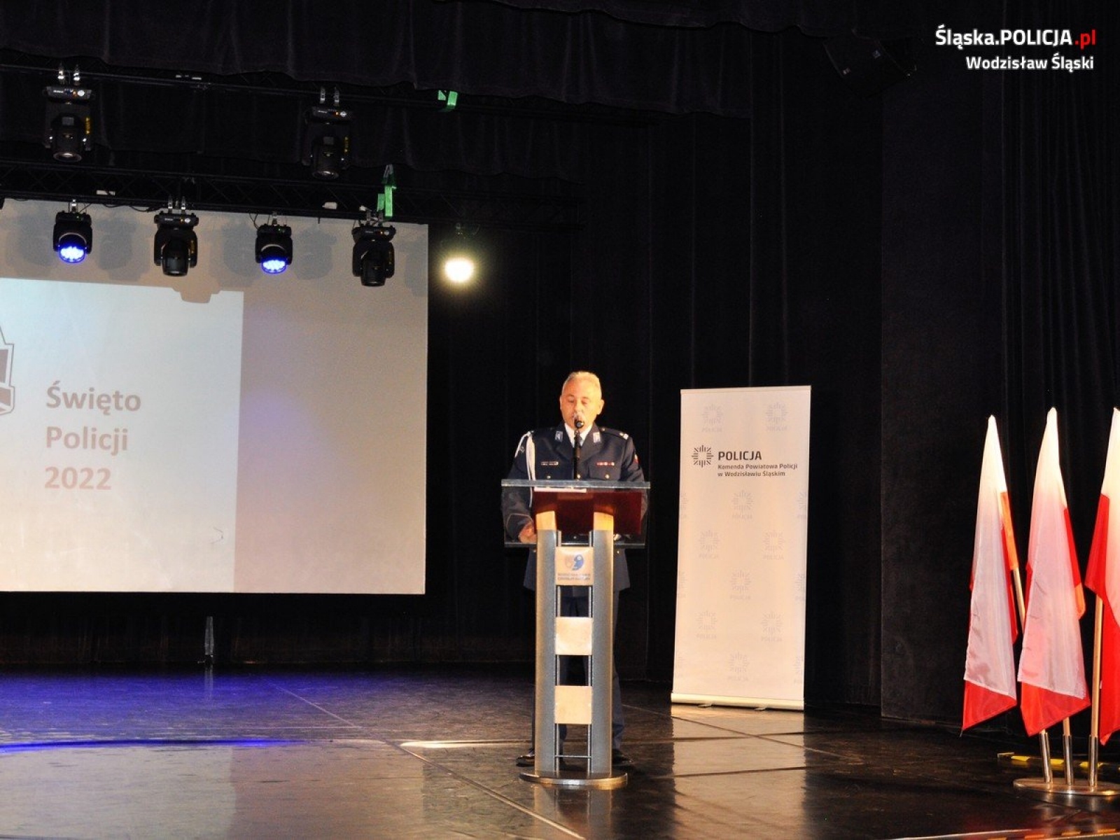 Zdjęcie w galerii na portalu naszwodzislaw.com: Święto Policji w wodzisławskim garnizonie wiadomości z regionu