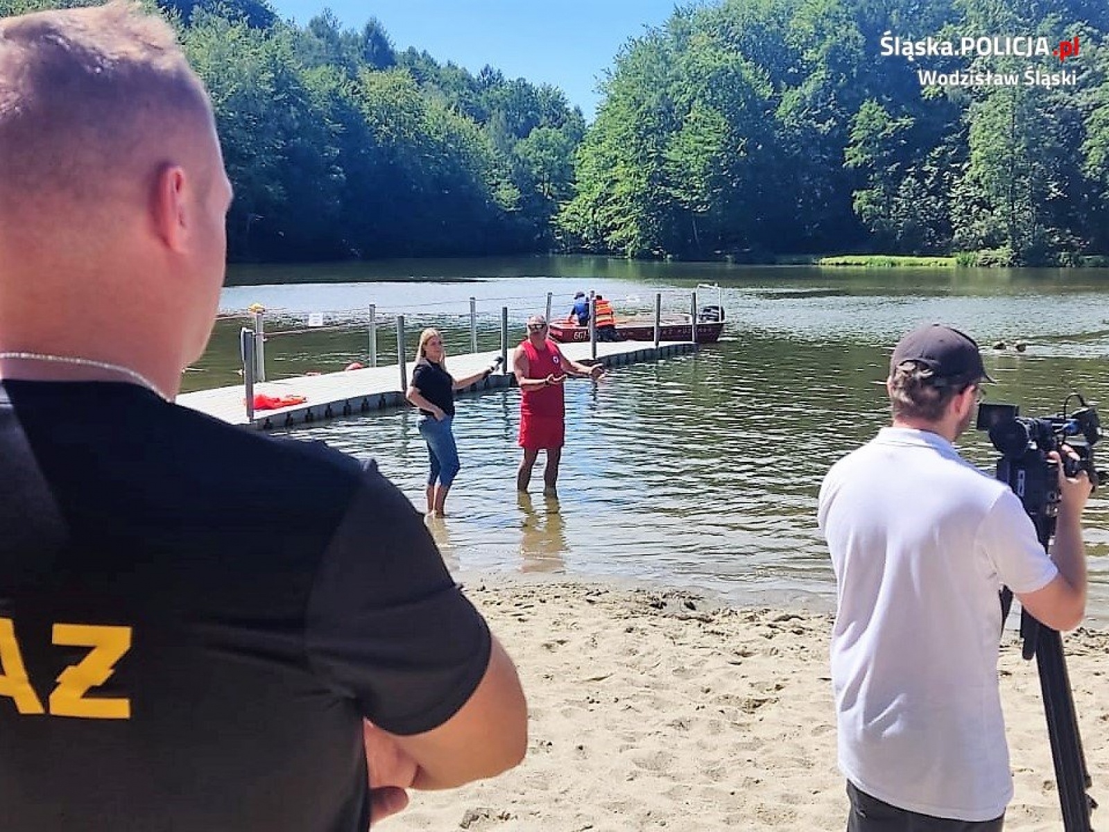 Zdjęcie w galerii na portalu naszwodzislaw.com: Kręci mnie bezpieczeństwo nad wodą - tym razem nad Balatonem wiadomości z regionu
