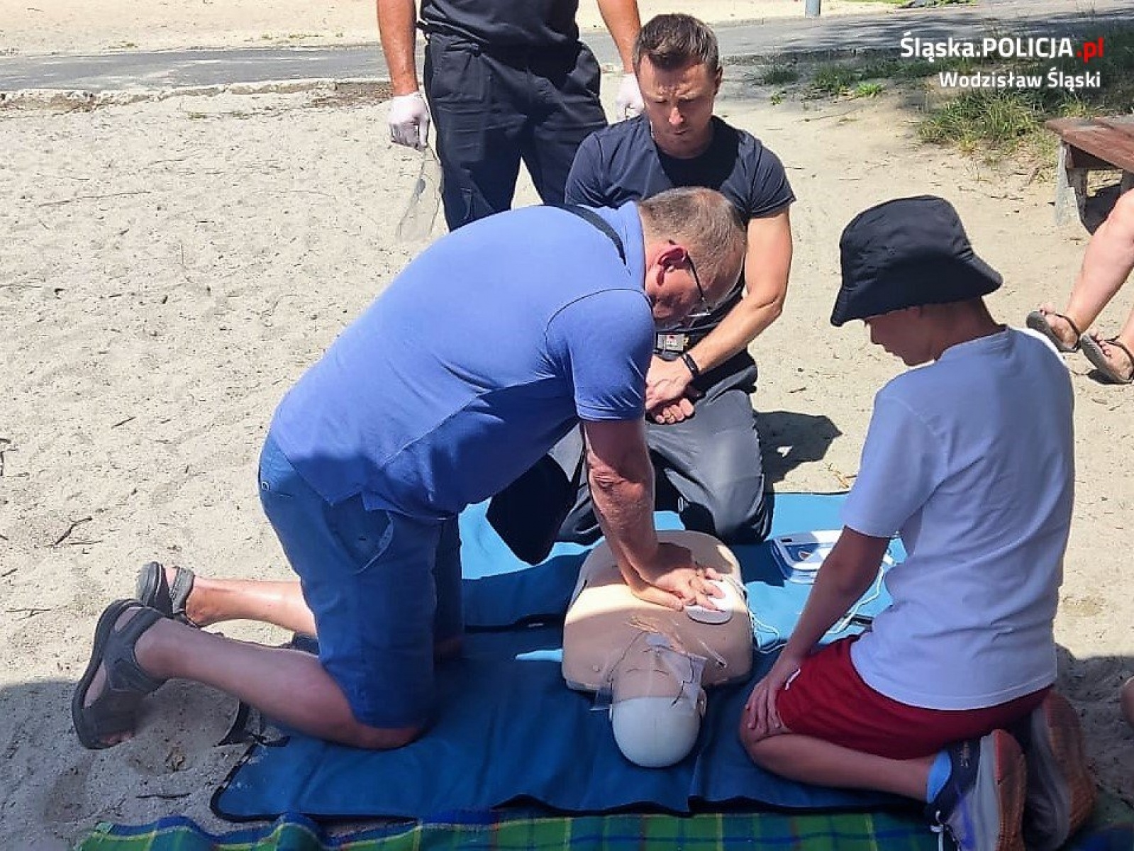 Zdjęcie w galerii na portalu naszwodzislaw.com: Kręci mnie bezpieczeństwo nad wodą - tym razem nad Balatonem wiadomości z regionu