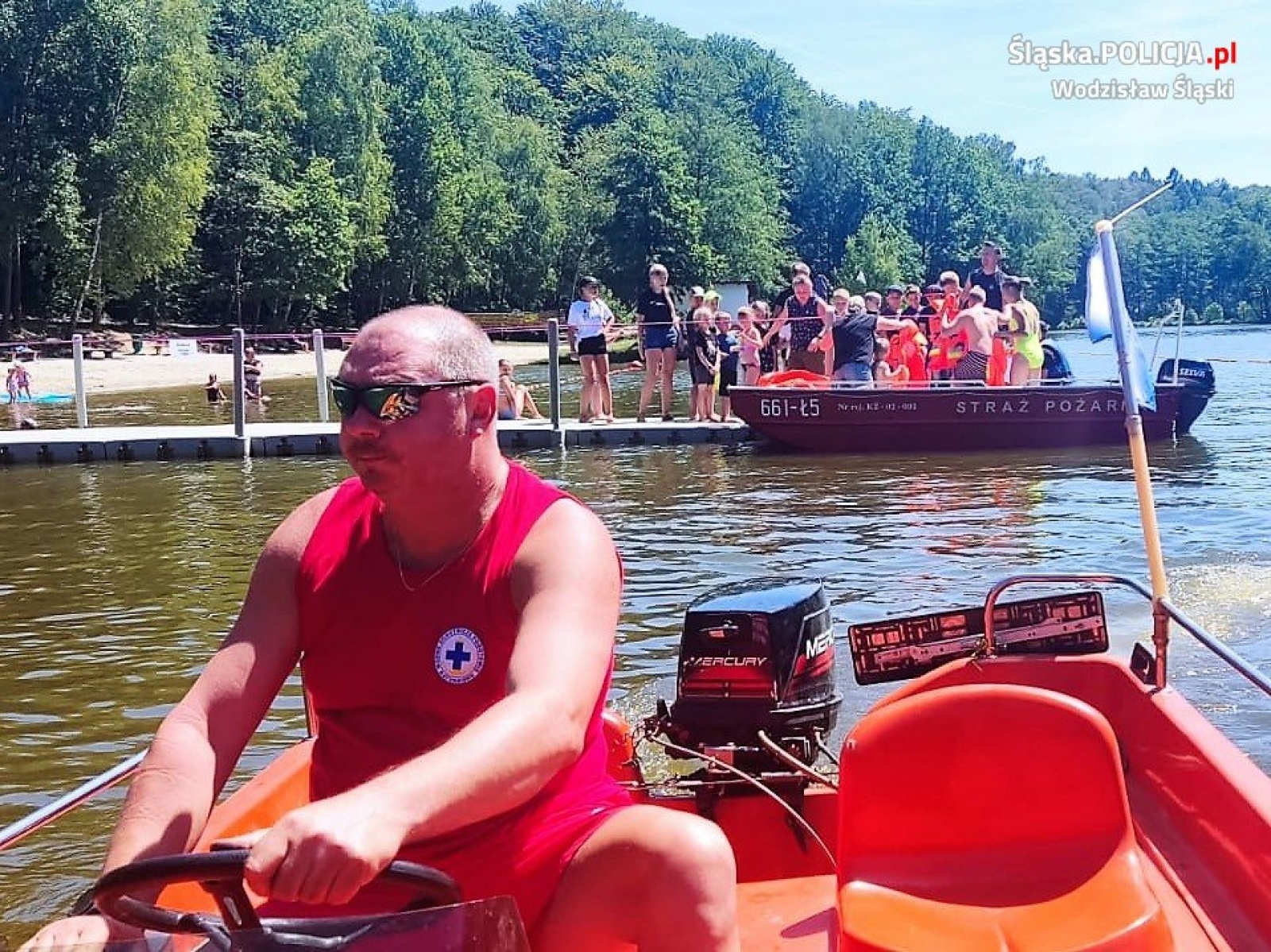 Zdjęcie w galerii na portalu naszwodzislaw.com: Kręci mnie bezpieczeństwo nad wodą - tym razem nad Balatonem wiadomości z regionu