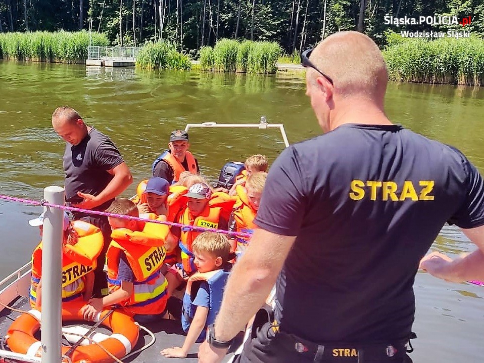 Zdjęcie w galerii na portalu naszwodzislaw.com: Kręci mnie bezpieczeństwo nad wodą - tym razem nad Balatonem wiadomości z regionu