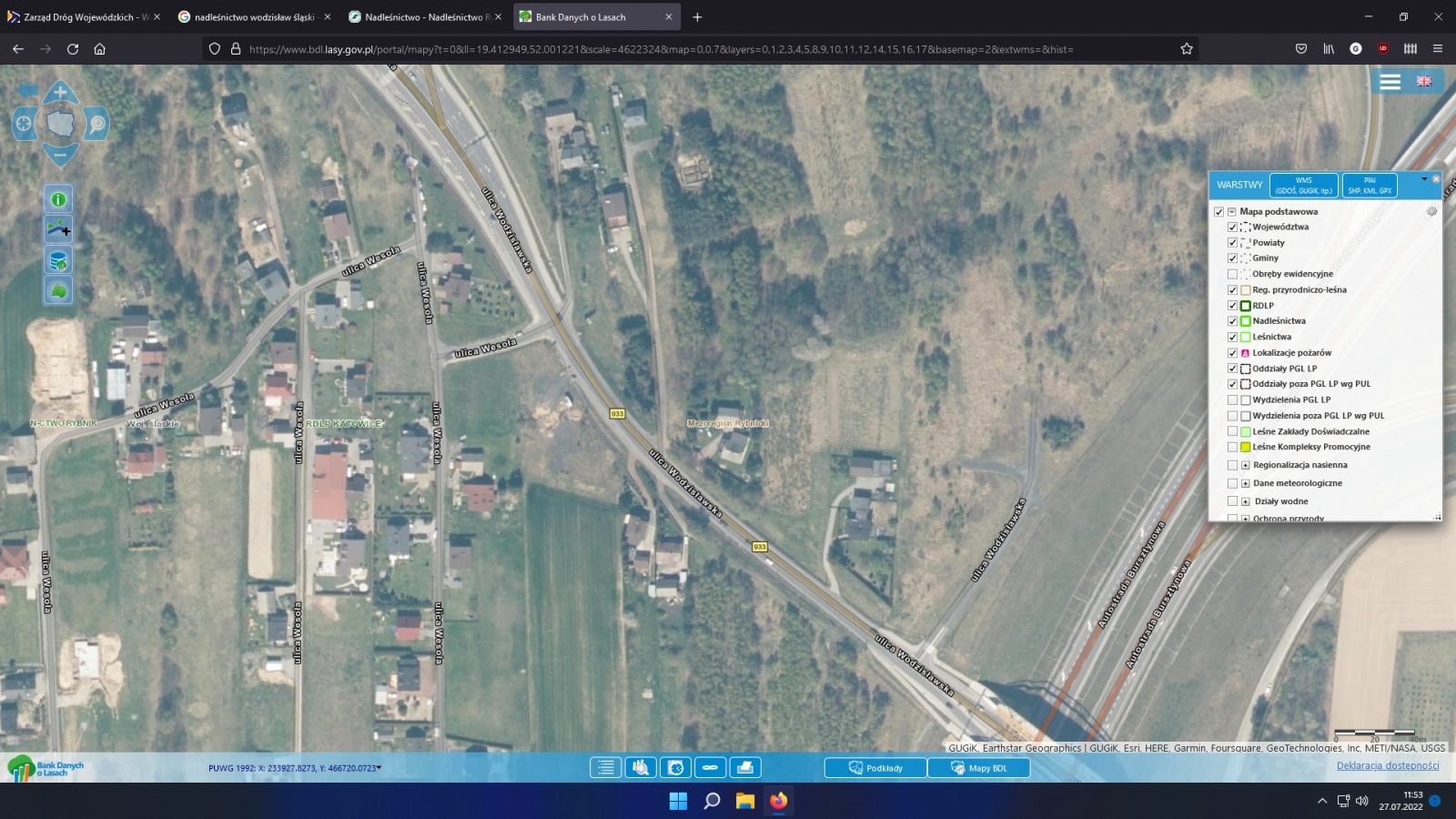 Zdjęcie w galerii na portalu naszwodzislaw.com: Niedopatrzenie i niebezpieczeństwo na DW 933 w Mszanie wiadomości z regionu