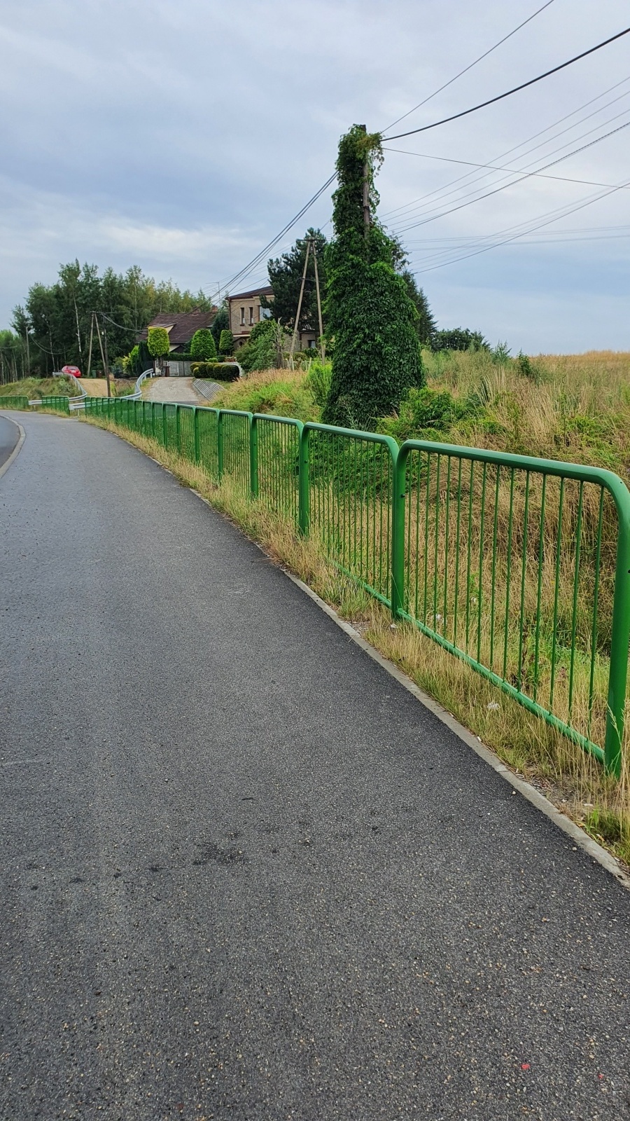 Zdjęcie w galerii na portalu naszwodzislaw.com: Niedopatrzenie i niebezpieczeństwo na DW 933 w Mszanie wiadomości z regionu