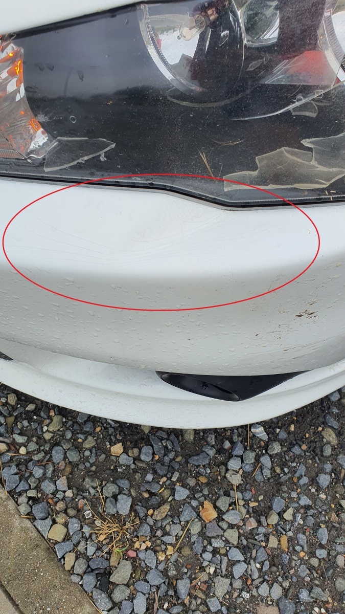 Zdjęcie w galerii na portalu naszwodzislaw.com: Niedopatrzenie i niebezpieczeństwo na DW 933 w Mszanie wiadomości z regionu