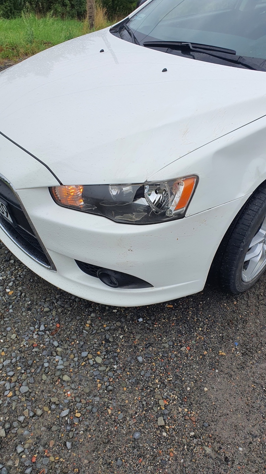 Zdjęcie w galerii na portalu naszwodzislaw.com: Niedopatrzenie i niebezpieczeństwo na DW 933 w Mszanie wiadomości z regionu