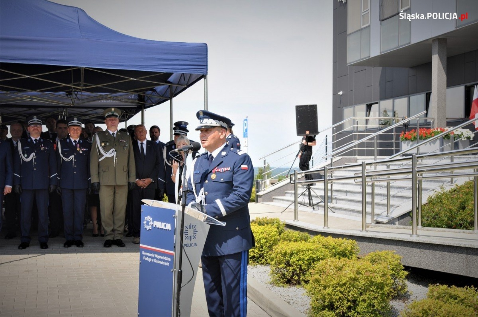 Zdjęcie w galerii na portalu naszwodzislaw.com: Wojewódzkie obchody Święta Policji wiadomości z regionu