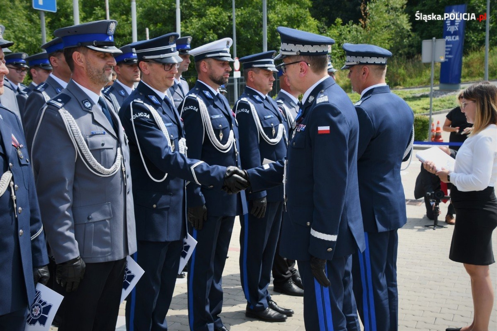 Zdjęcie w galerii na portalu naszwodzislaw.com: Wojewódzkie obchody Święta Policji wiadomości z regionu