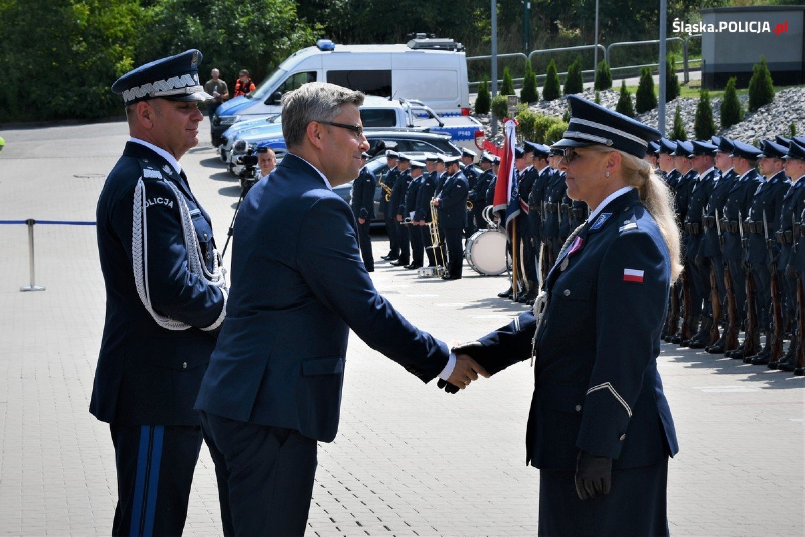 Zdjęcie w galerii na portalu naszwodzislaw.com: Wojewódzkie obchody Święta Policji wiadomości z regionu
