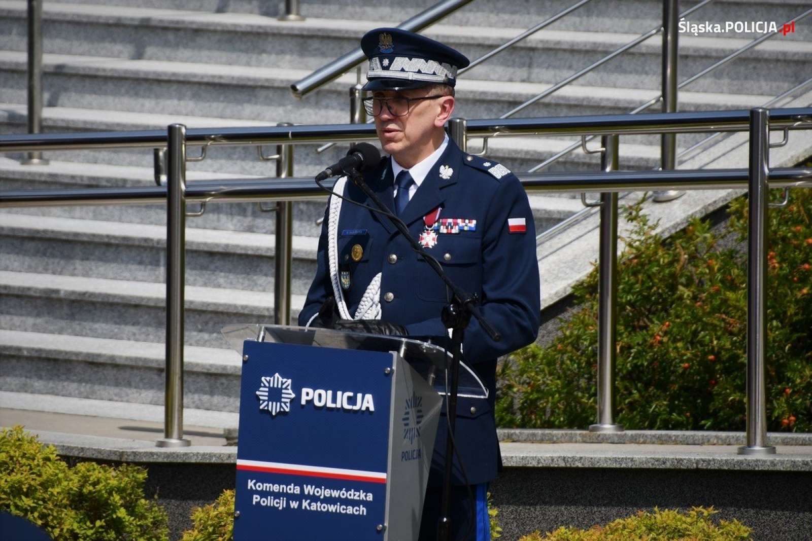 Zdjęcie w galerii na portalu naszwodzislaw.com: Wojewódzkie obchody Święta Policji wiadomości z regionu