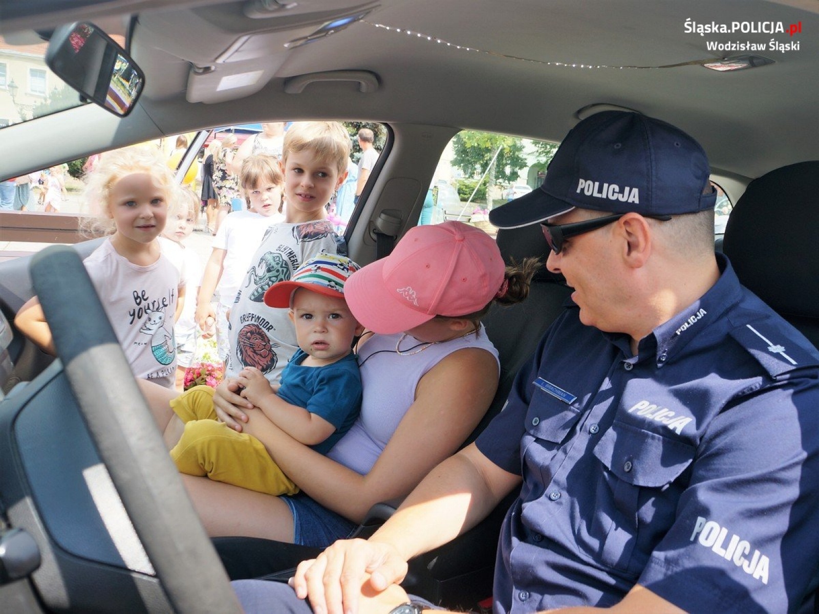 Zdjęcie w galerii na portalu naszwodzislaw.com: Morze pomysłów. Akcja Lato 2022 z wodzisławską policją wiadomości z regionu