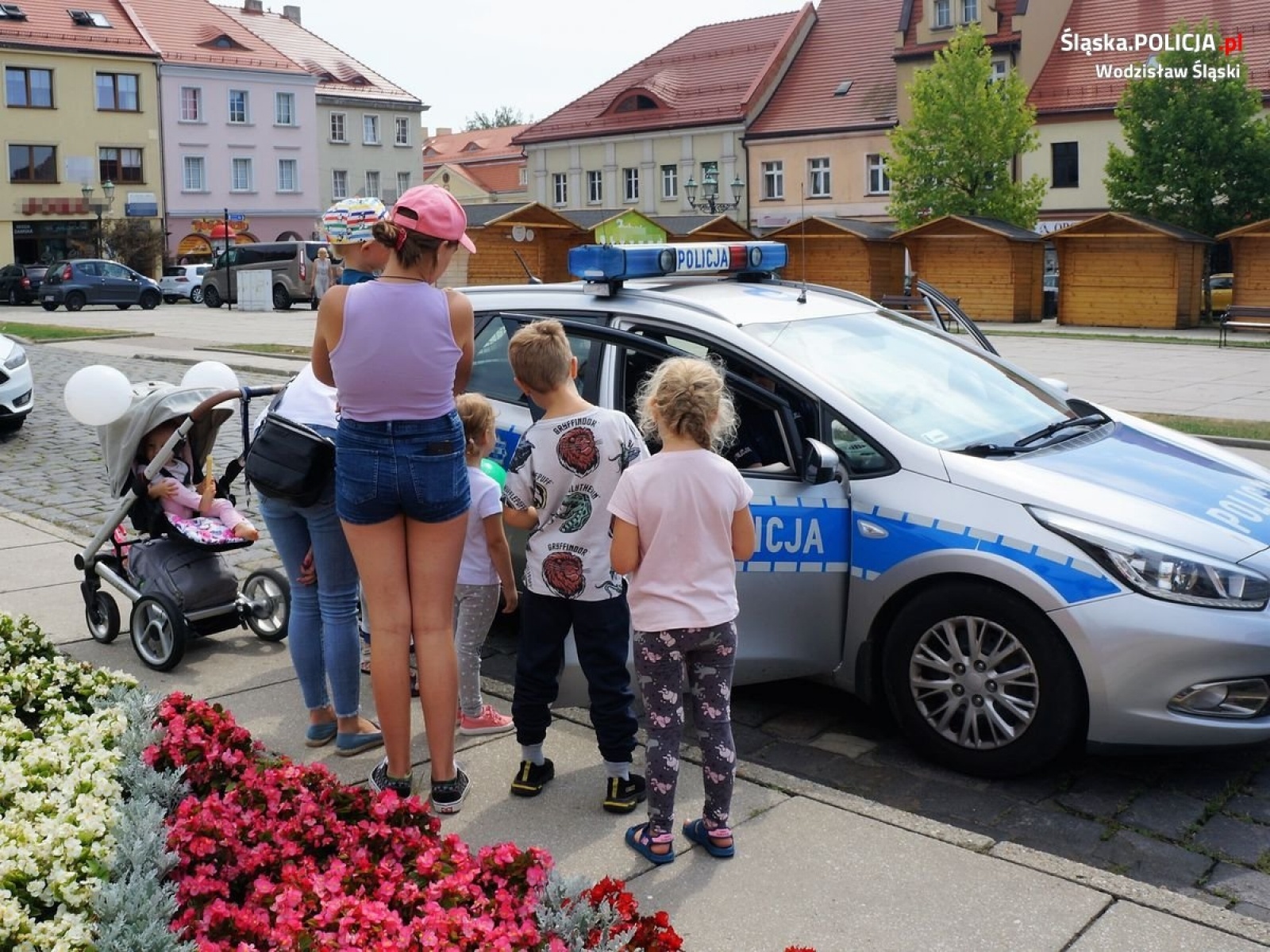 Zdjęcie w galerii na portalu naszwodzislaw.com: Morze pomysłów. Akcja Lato 2022 z wodzisławską policją wiadomości z regionu