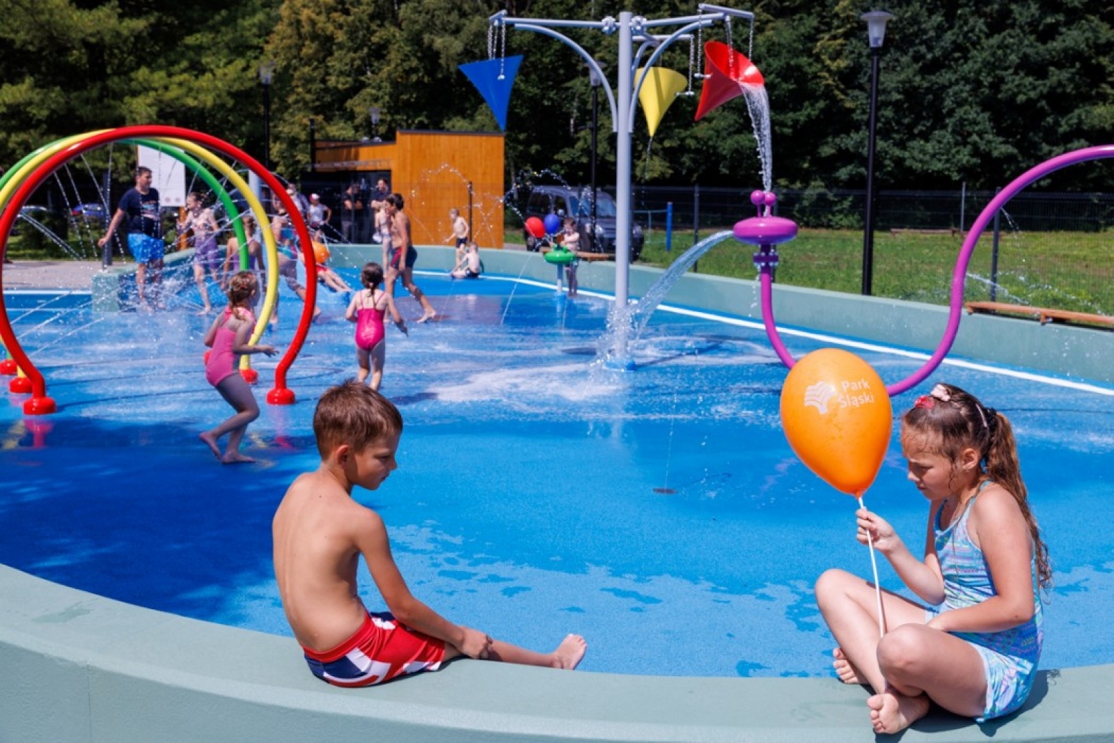 Zdjęcie w galerii na portalu naszwodzislaw.com: Nowy wodny plac zabaw na Śląsku [FOTO] wiadomości z regionu