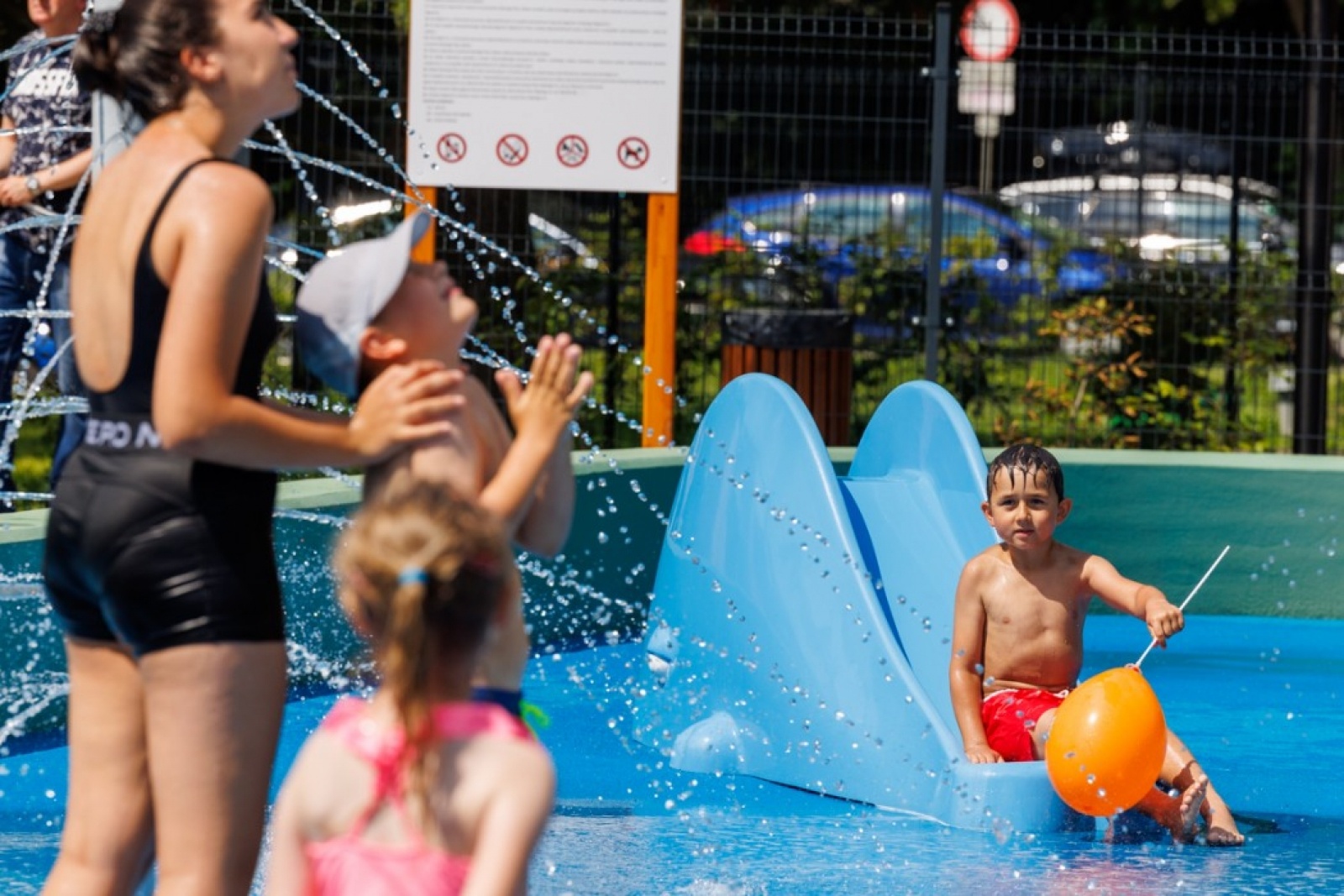 Zdjęcie w galerii na portalu naszwodzislaw.com: Nowy wodny plac zabaw na Śląsku [FOTO] wiadomości z regionu