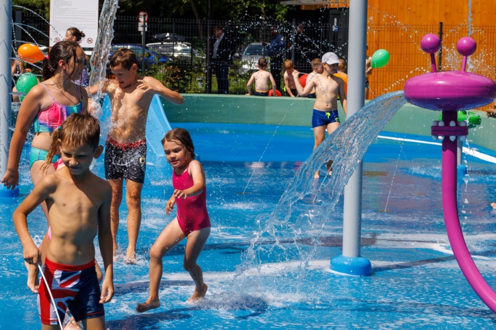 Zdjęcie w galerii na portalu naszwodzislaw.com: Nowy wodny plac zabaw na Śląsku [FOTO] wiadomości z regionu