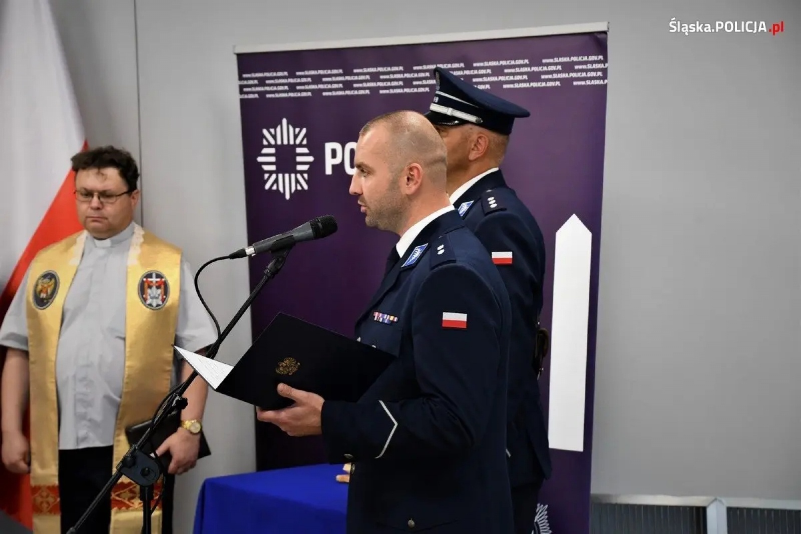 Zdjęcie w galerii na portalu naszwodzislaw.com: Nowi policjanci dla śląskich garnizonów wiadomości z regionu