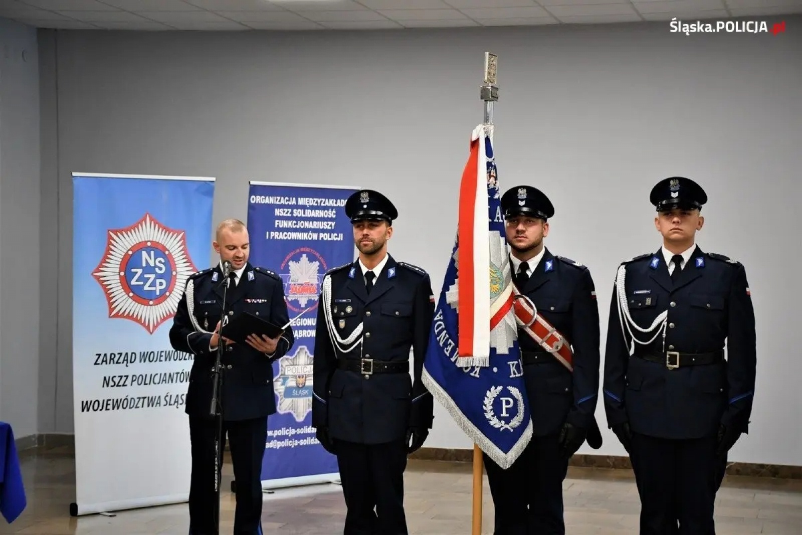 Zdjęcie w galerii na portalu naszwodzislaw.com: Nowi policjanci dla śląskich garnizonów wiadomości z regionu