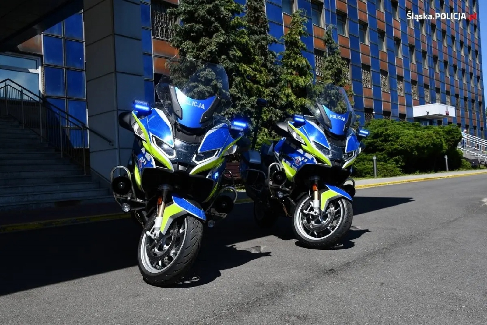 Zdjęcie w galerii na portalu naszwodzislaw.com: Śląska drogówka przesiada się na BMW R1250RT wiadomości z regionu