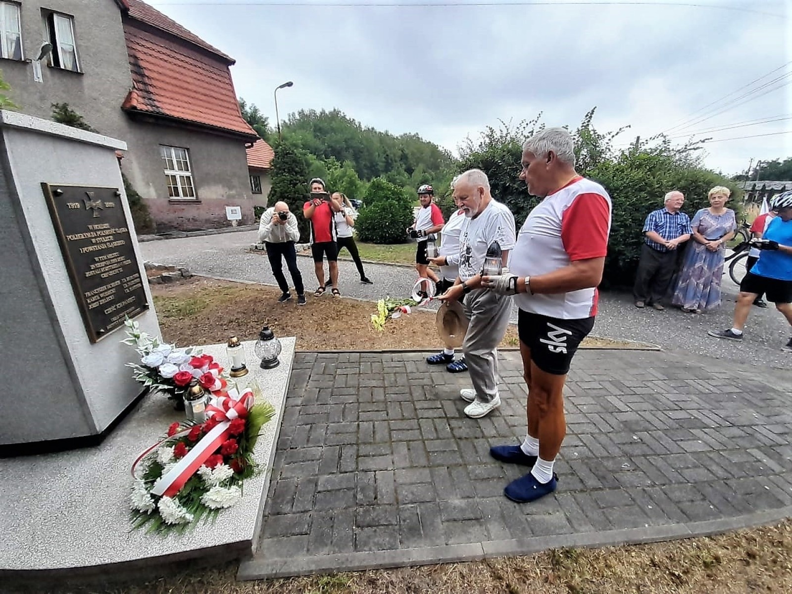 Zdjęcie w galerii na portalu naszwodzislaw.com: 103. rocznica I Powstania Śląskiego. W Godowie pamiętają o powstańcach [FOTO] wiadomości z regionu