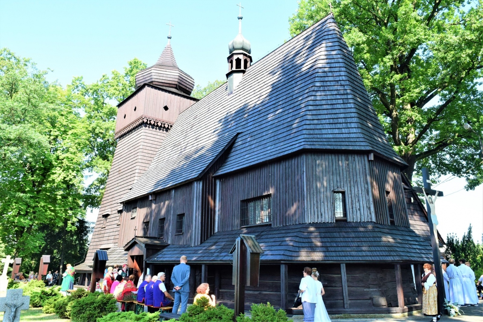Zdjęcie w galerii na portalu naszwodzislaw.com: Kościół w Łaziskach ma już ponad pięć i pół wieku [FOTO] wiadomości z regionu