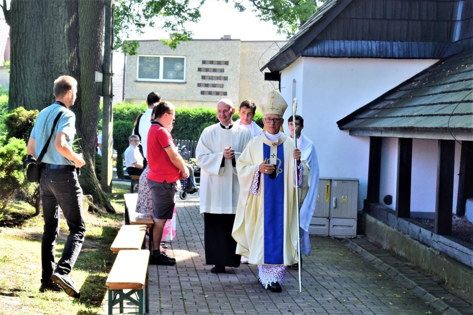 Zdjęcie w galerii na portalu naszwodzislaw.com: Kościół w Łaziskach ma już ponad pięć i pół wieku [FOTO] wiadomości z regionu