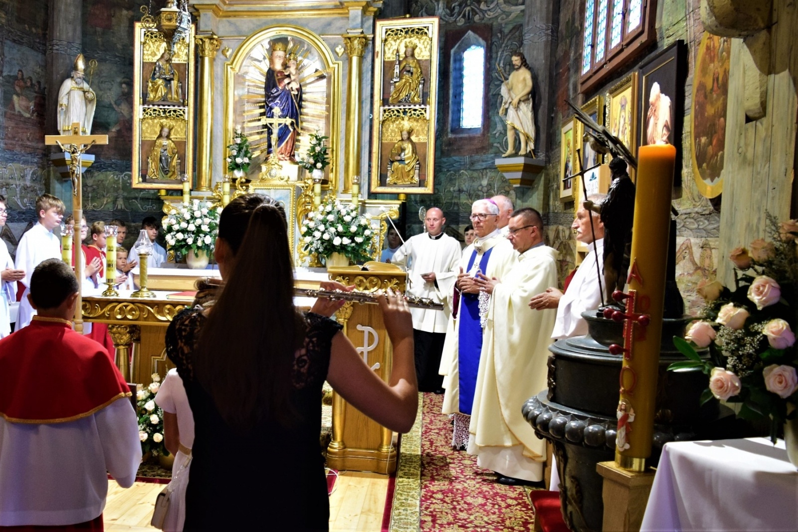 Zdjęcie w galerii na portalu naszwodzislaw.com: Kościół w Łaziskach ma już ponad pięć i pół wieku [FOTO] wiadomości z regionu