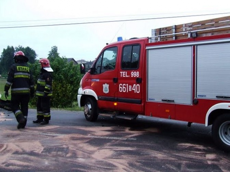 Zdjęcie w galerii na portalu naszwodzislaw.com: Groźny wypadek na Pszowskiej wiadomości z regionu
