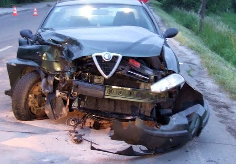 Zdjęcie w galerii na portalu naszwodzislaw.com: Groźny wypadek na Pszowskiej wiadomości z regionu