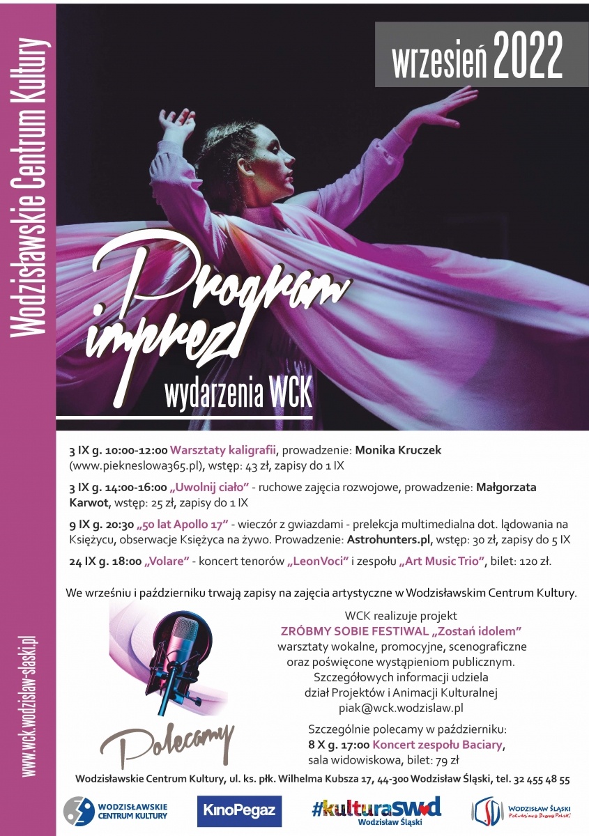 Zdjęcie w galerii na portalu naszwodzislaw.com: Wrzesień w Wodzisławskim Centrum Kultury wiadomości z regionu