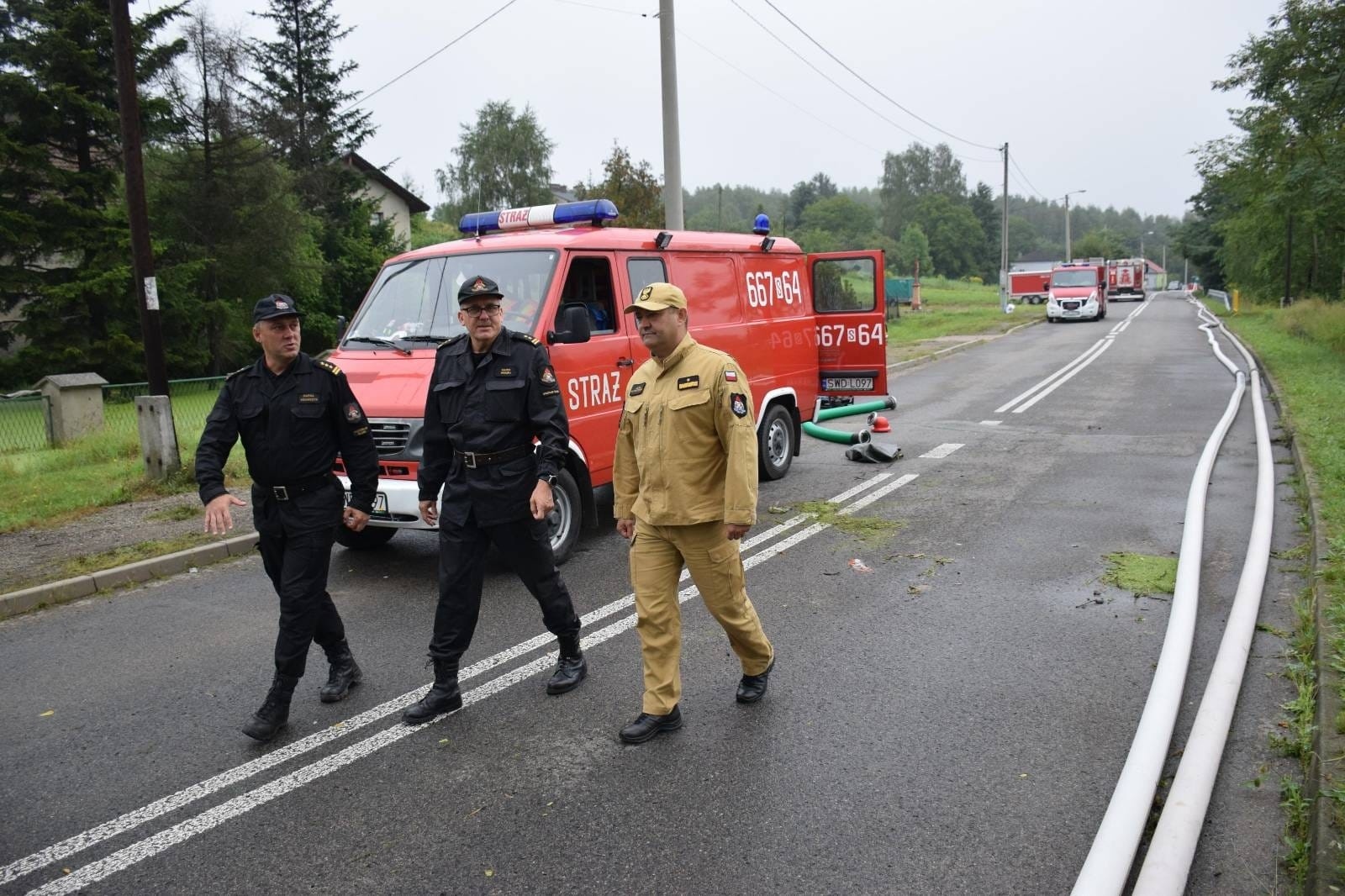 Zdjęcie w galerii na portalu naszwodzislaw.com: Blisko 40 interwencji związanych z usuwaniem skutków nawałnicy wiadomości z regionu