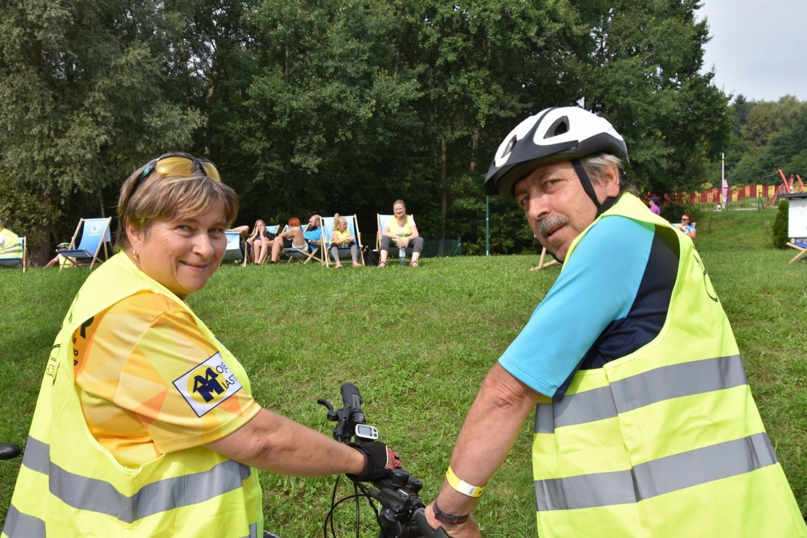 Zdjęcie w galerii na portalu naszwodzislaw.com: Ponad pół tysiąca rowerzystów na trasie [FOTO] wiadomości z regionu
