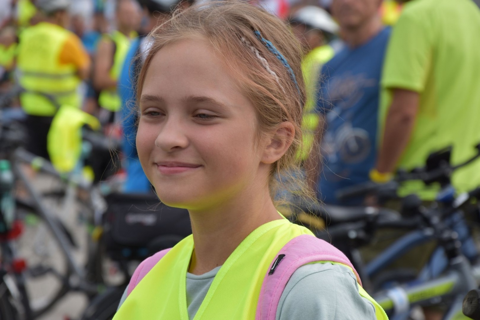 Zdjęcie w galerii na portalu naszwodzislaw.com: Ponad pół tysiąca rowerzystów na trasie [FOTO] wiadomości z regionu