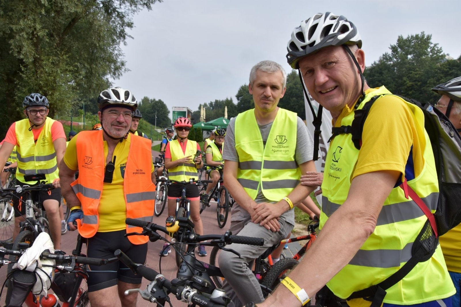 Zdjęcie w galerii na portalu naszwodzislaw.com: Ponad pół tysiąca rowerzystów na trasie [FOTO] wiadomości z regionu