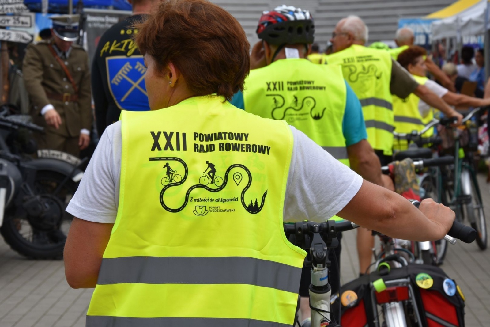 Zdjęcie w galerii na portalu naszwodzislaw.com: Ponad pół tysiąca rowerzystów na trasie [FOTO] wiadomości z regionu