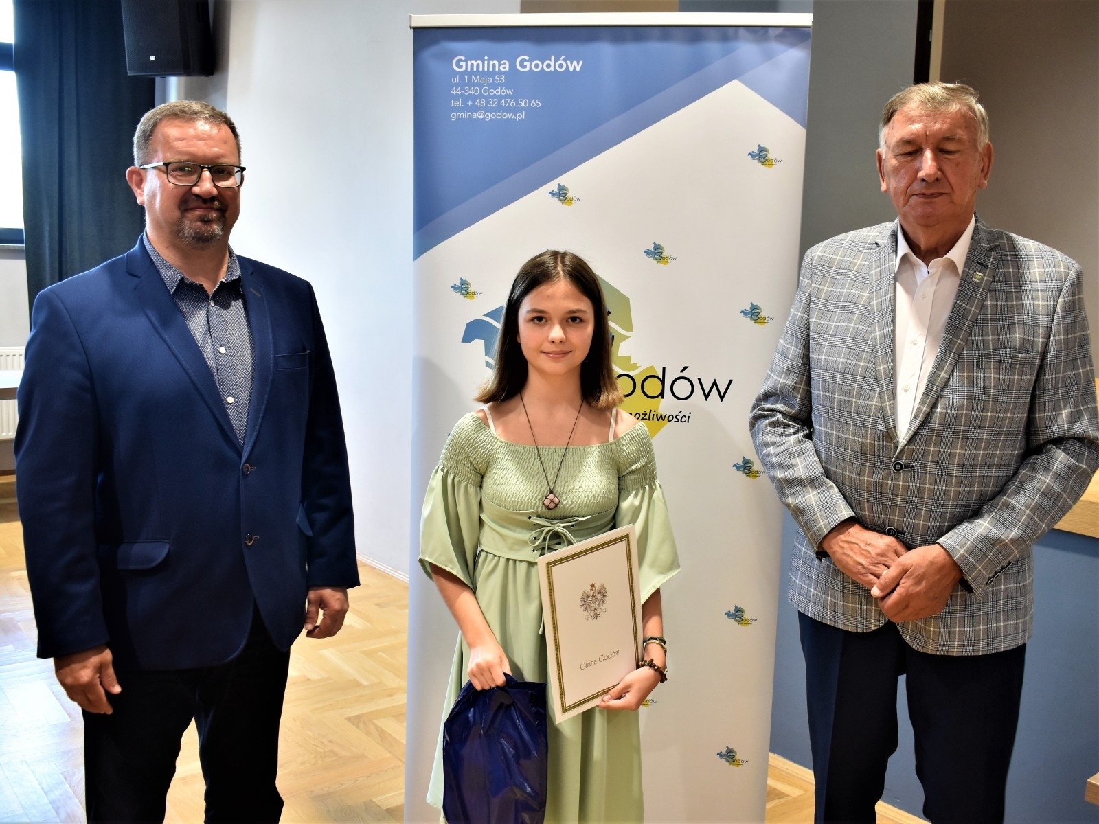 Zdjęcie w galerii na portalu naszwodzislaw.com: Najlepsi z najlepszych. Poznaj stypendystów z Gminy Godów wiadomości z regionu