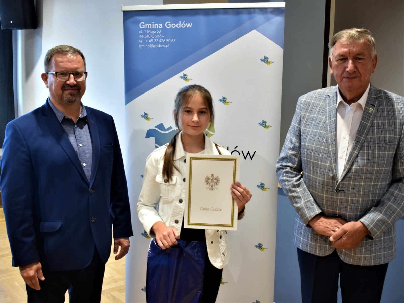 Zdjęcie w galerii na portalu naszwodzislaw.com: Najlepsi z najlepszych. Poznaj stypendystów z Gminy Godów wiadomości z regionu