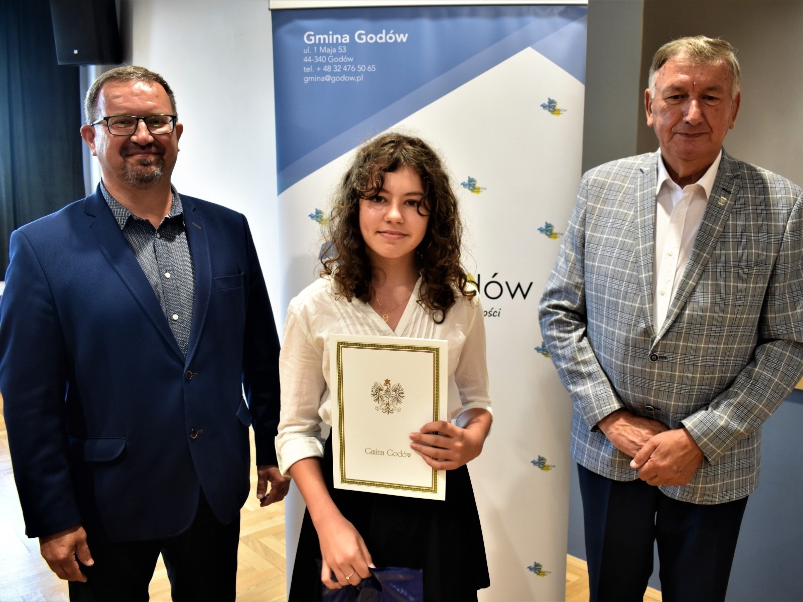 Zdjęcie w galerii na portalu naszwodzislaw.com: Najlepsi z najlepszych. Poznaj stypendystów z Gminy Godów wiadomości z regionu