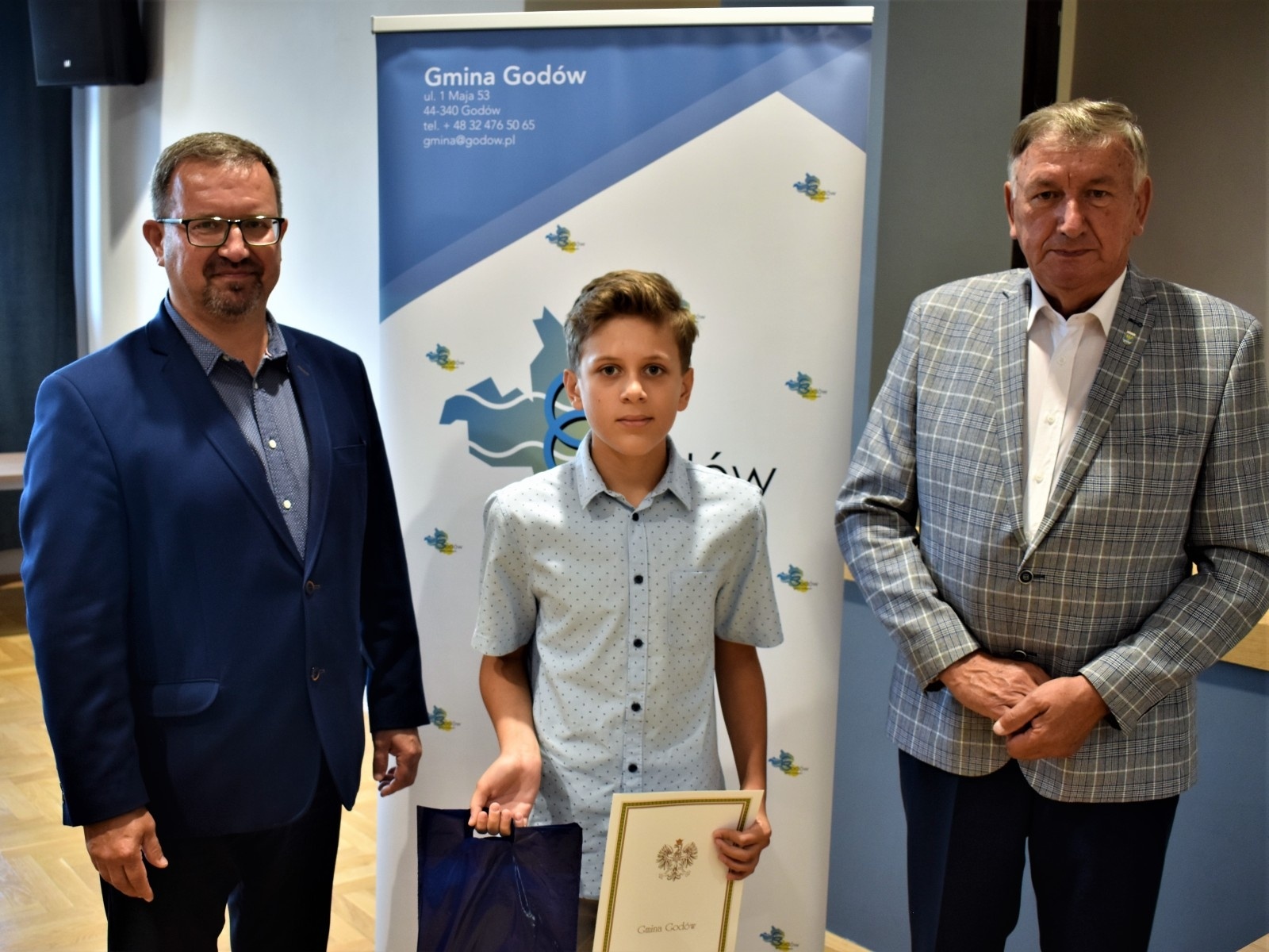 Zdjęcie w galerii na portalu naszwodzislaw.com: Najlepsi z najlepszych. Poznaj stypendystów z Gminy Godów wiadomości z regionu