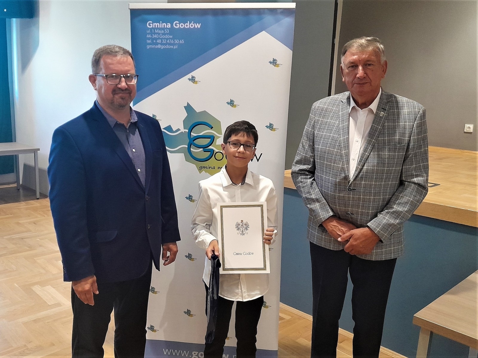 Zdjęcie w galerii na portalu naszwodzislaw.com: Najlepsi z najlepszych. Poznaj stypendystów z Gminy Godów wiadomości z regionu