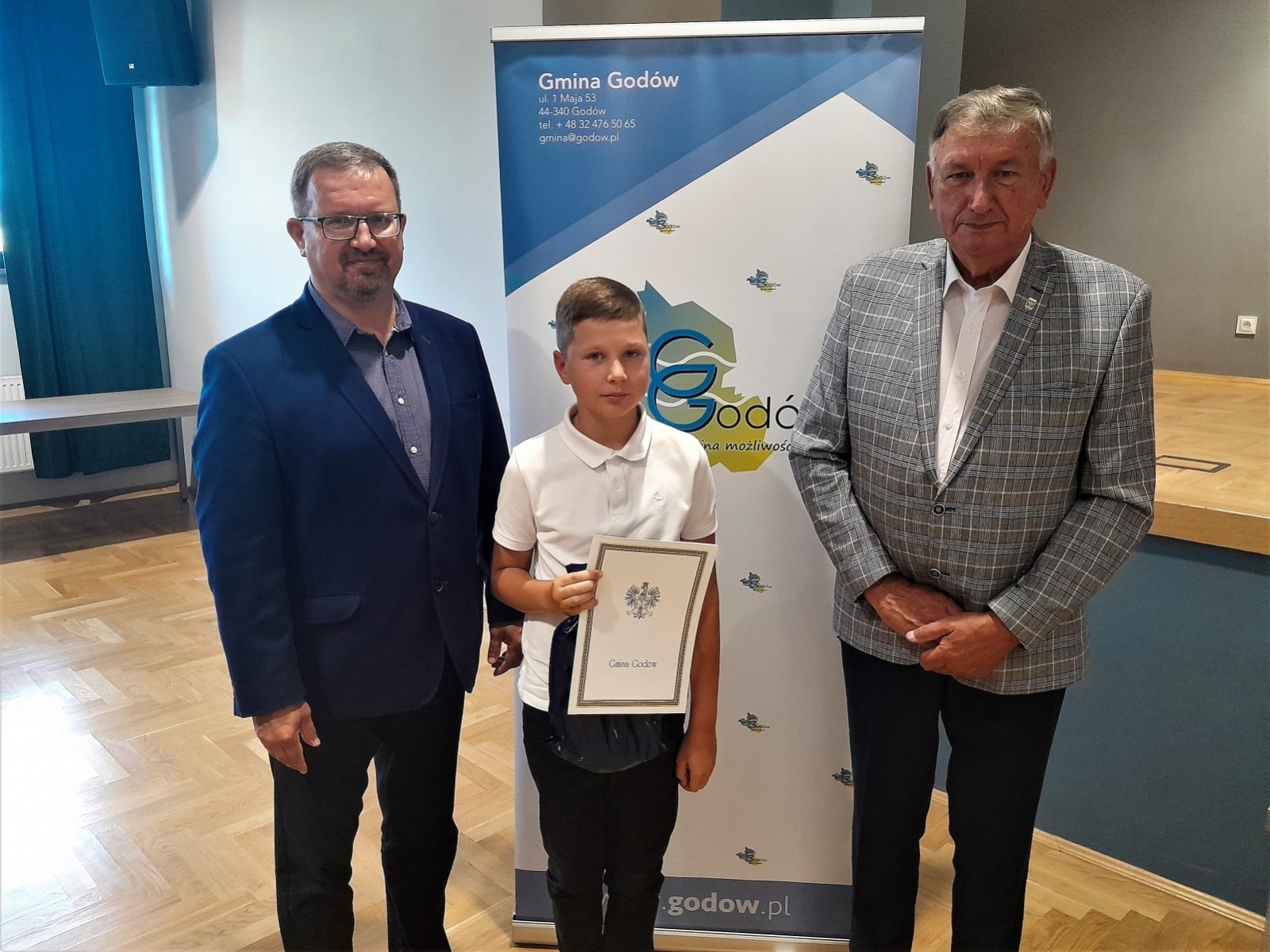 Zdjęcie w galerii na portalu naszwodzislaw.com: Najlepsi z najlepszych. Poznaj stypendystów z Gminy Godów wiadomości z regionu