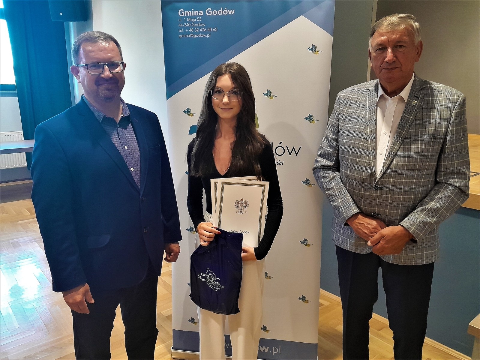 Zdjęcie w galerii na portalu naszwodzislaw.com: Najlepsi z najlepszych. Poznaj stypendystów z Gminy Godów wiadomości z regionu